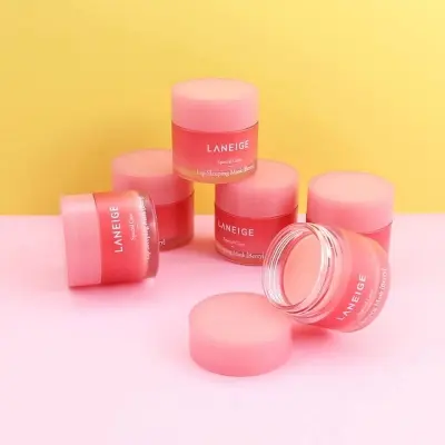 Picture of Laneige lip sleeping mask for moisturizing, soft, smooth and shiny lips(Pink)