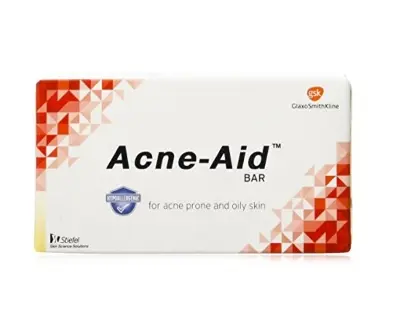 Picture of Stiefel Acne-Aid Bar 100g Pimple Prone & Oily Skin Acne Aid Soap - Stiefel Acne-Aid(Red)