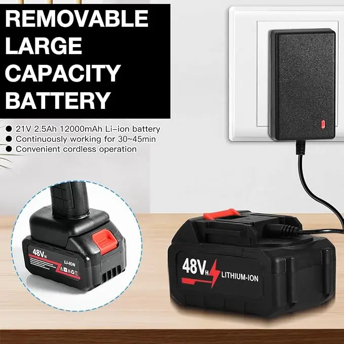 Picture of 48v High Pressure Cordless Car Washer Wireless Spray Portable Water Gun Cleaning Machine For Irrigation With Lithium Battery - Sarah Pro