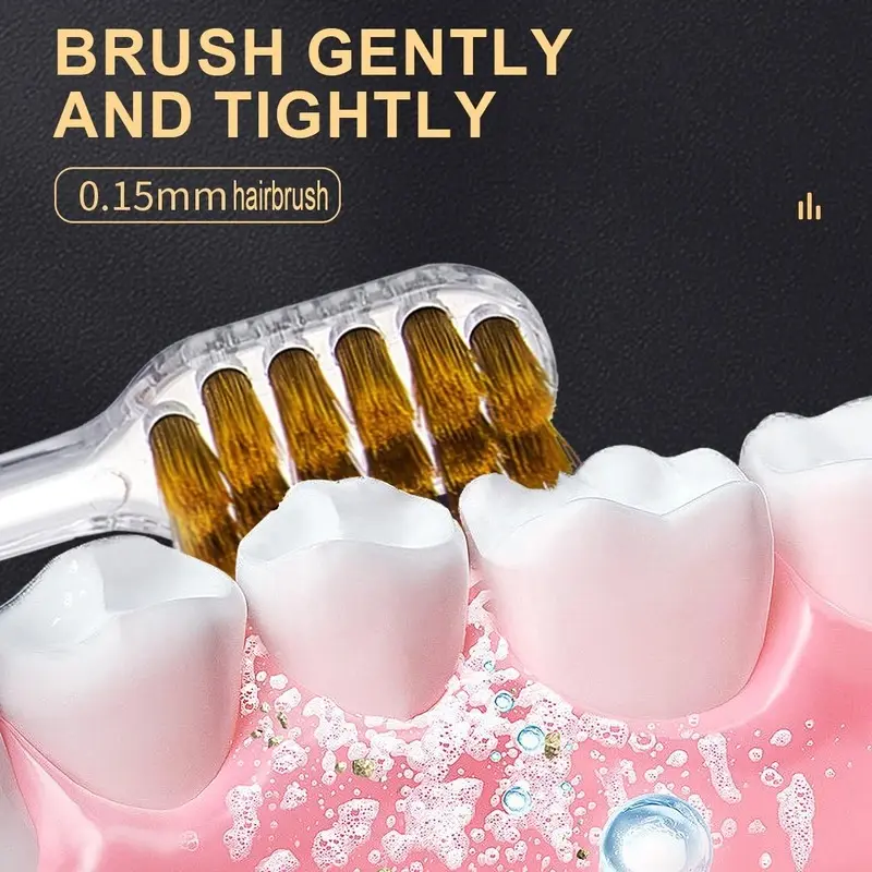 Picture of Portable Lipstick Toothbrush Set Unique Lip Brush Soft Health