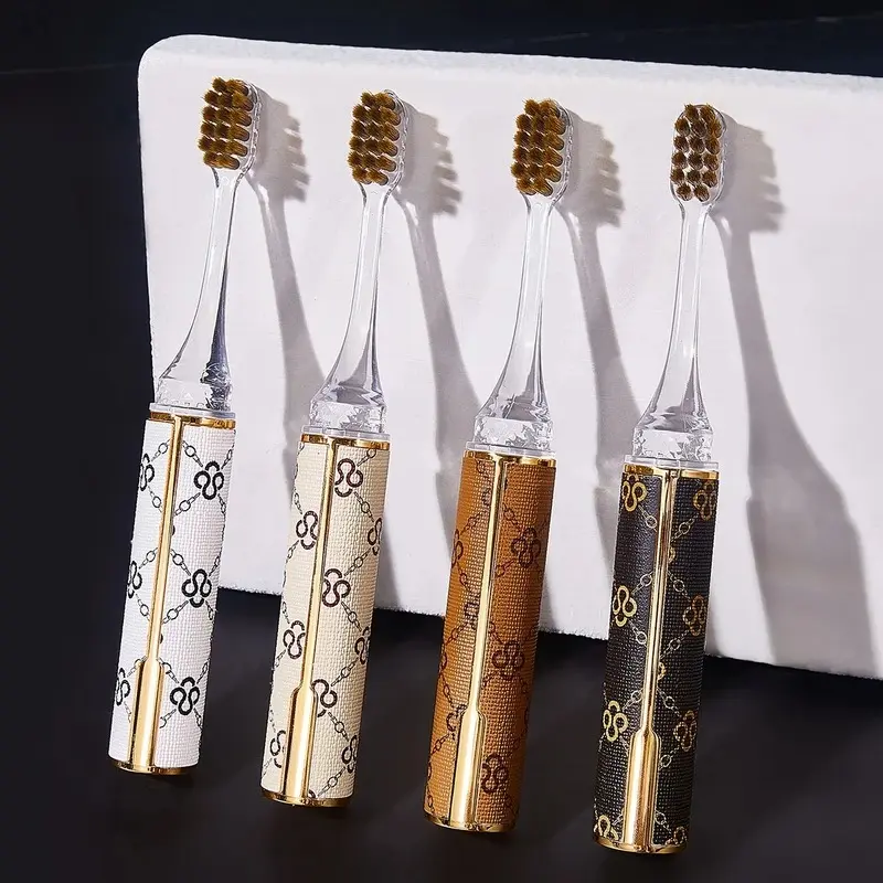 Picture of Portable Lipstick Toothbrush Set Unique Lip Brush Soft Health