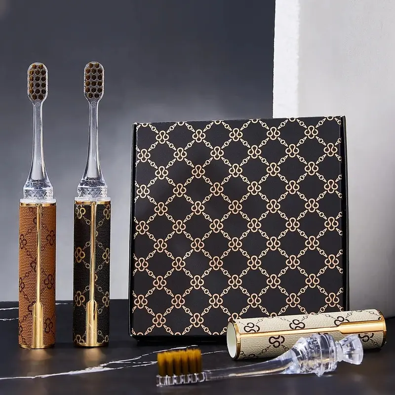 Picture of Portable Lipstick Toothbrush Set Unique Lip Brush Soft Health