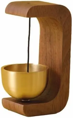 Picture of Wooden Wind Chime Door Bell for all(Brown)