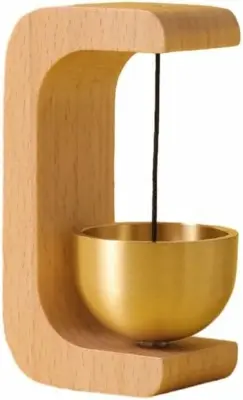 Picture of Wooden Wind Chime Door Bell for all(Brown)