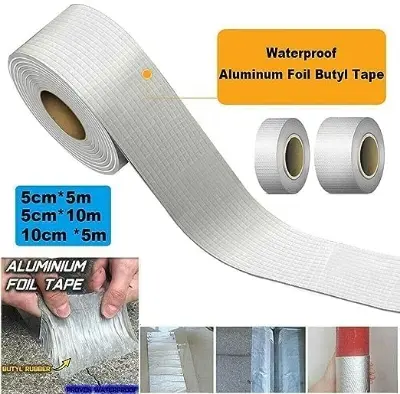Picture of অরিজিনাল Flex Waterproof Tape– পানিরোধী রিপেয়ার টেপ, ১০ ফিট × ২ ইঞ্চি(Silver)