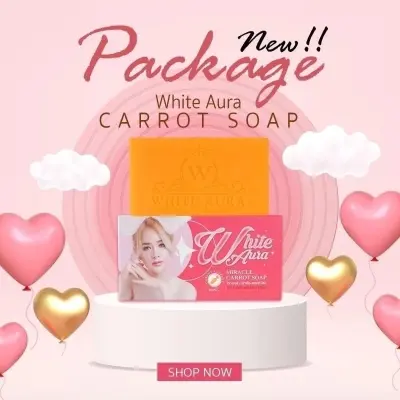 Picture of White Aura Miracle Carrot Soap-160g(Fresh)