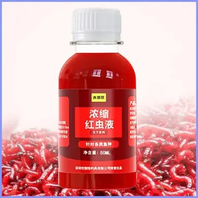 Picture of Fish Bait Liquid 100ML Safe Fishing Bait Additive Red Worm Liquid Bait Powerful Fishing Toolতরল ফিশ টোপ