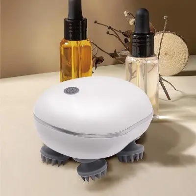 Picture of Electric Cat Massager Body Health Care Relax Shoulder Leg Arm Neck Deep Tissue Head Scalp Massage(White)