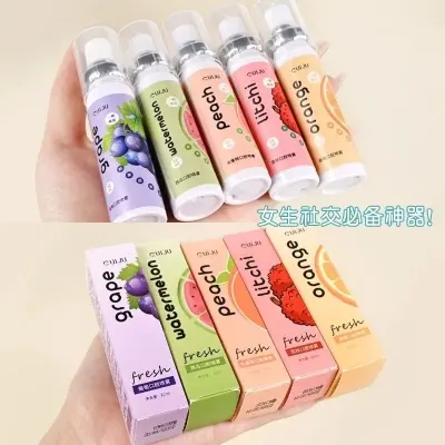 Picture of Cuiju brand oral instant breath Freshener Mouth sprays for bad smell - help to keep away from Mouth Ulcers with various fruit flavors remove Bad Smells(mouth freshener)