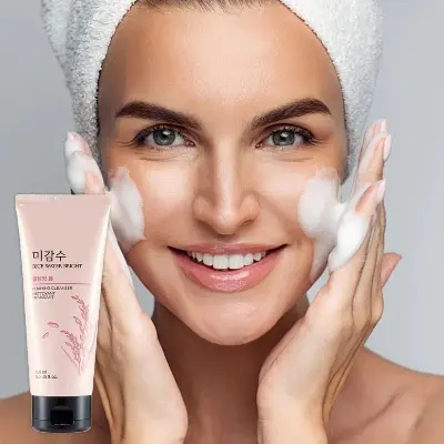 Picture of The Face Shop Rice Water Bright Foaming Cleanser-150ml(Brown)