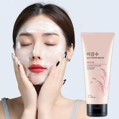 Picture of The Face Shop Rice Water Bright Foaming Cleanser-150ml(Brown)