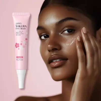 Picture of LAIKOU Sakura Eye Cream Anti-Aging Wrinkles Remover Dark Circles - 15gm