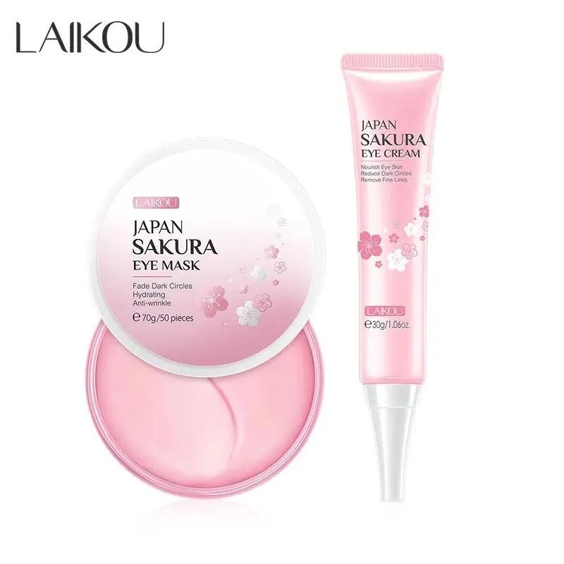 Picture of LAIKOU Sakura Eye Cream Anti-Aging Wrinkles Remover Dark Circles - 15gm
