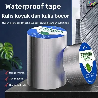 Picture of Waterproof for 50years Anti Leakage Waterproof Aluminum Tape Foil Waterproof Roof Tape Waterproof Tape Anti Leaking [Extra Stick] (দৈর্ঘ্য ১০ ফিট, প্রস্থ ২ ইঞ্চি)(Silver)