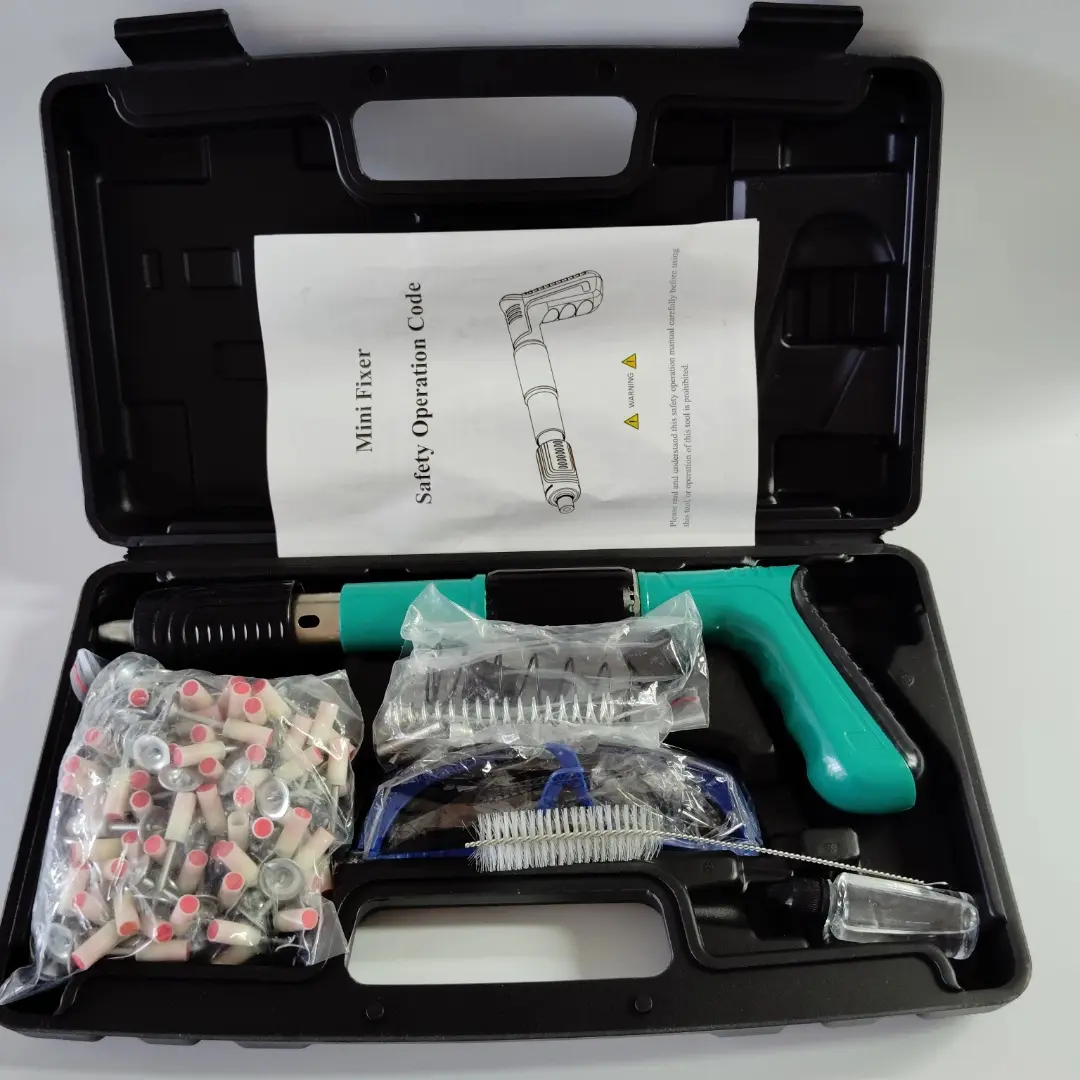 Picture of Nail Gun Original Heavy Duty Manual Steel Nails Gun For clamp fastene Wall/Tufting (Paku Gun)Nail Gun set