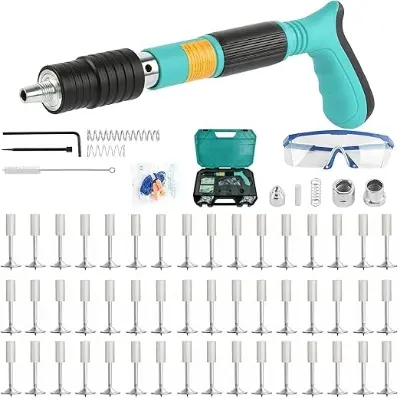Picture of Nail Gun Original Heavy Duty Manual Steel Nails Gun For clamp fastene Wall/Tufting (Paku Gun)Nail Gun set
