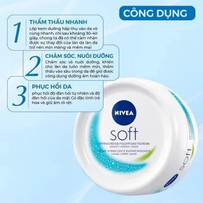 Picture of Winter Nivea soft moiustruising cream 50 ml germany version