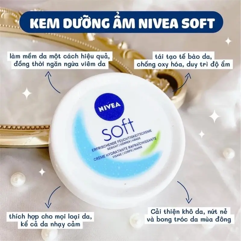 Picture of Winter Nivea soft moiustruising cream 50 ml germany version