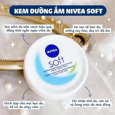 Picture of Winter Nivea soft moiustruising cream 50 ml germany version