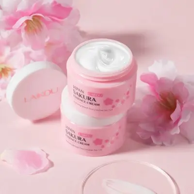 Picture of Thanaka face pack 140g & LAIKOU Japan Sakura Essence Cream - 25gm combo pack set(2pc)
