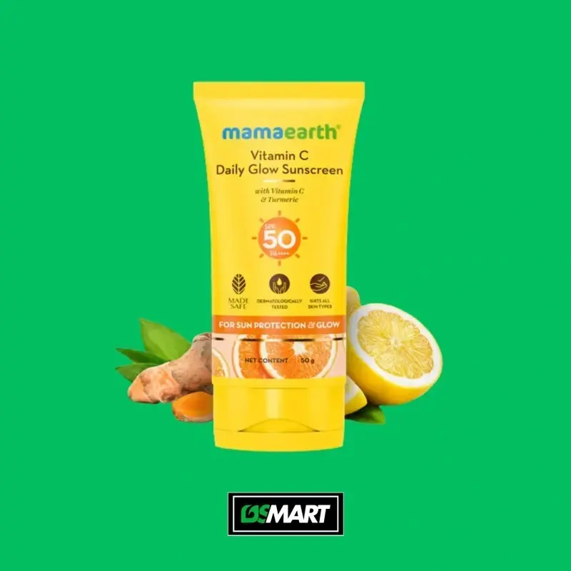 Picture of Mamaearth Vitamin C Daily Glow Sunscreen For All Skin Type - 50 g