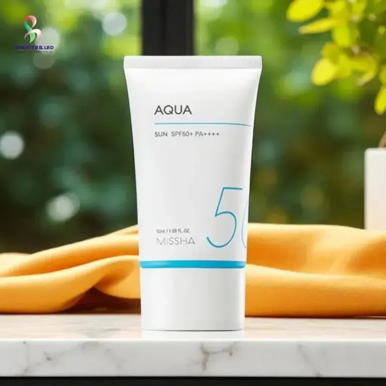 Picture of MISSHA All Around Safe Block Aqua Sun Cream SPF50+ PA++++, 50ml(White)