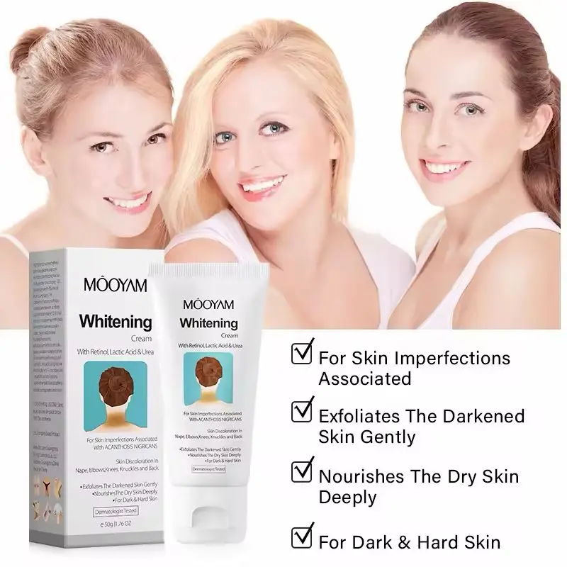 Picture of Skin Mooyam Whitening Cream Acanthosis Nigricans Remove Black Patches Dark Spot Corrector Knee Elbow Underarm Neck Lightening Cream
