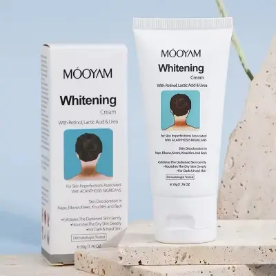 Picture of Skin Mooyam Whitening Cream Acanthosis Nigricans Remove Black Patches Dark Spot Corrector Knee Elbow Underarm Neck Lightening Cream