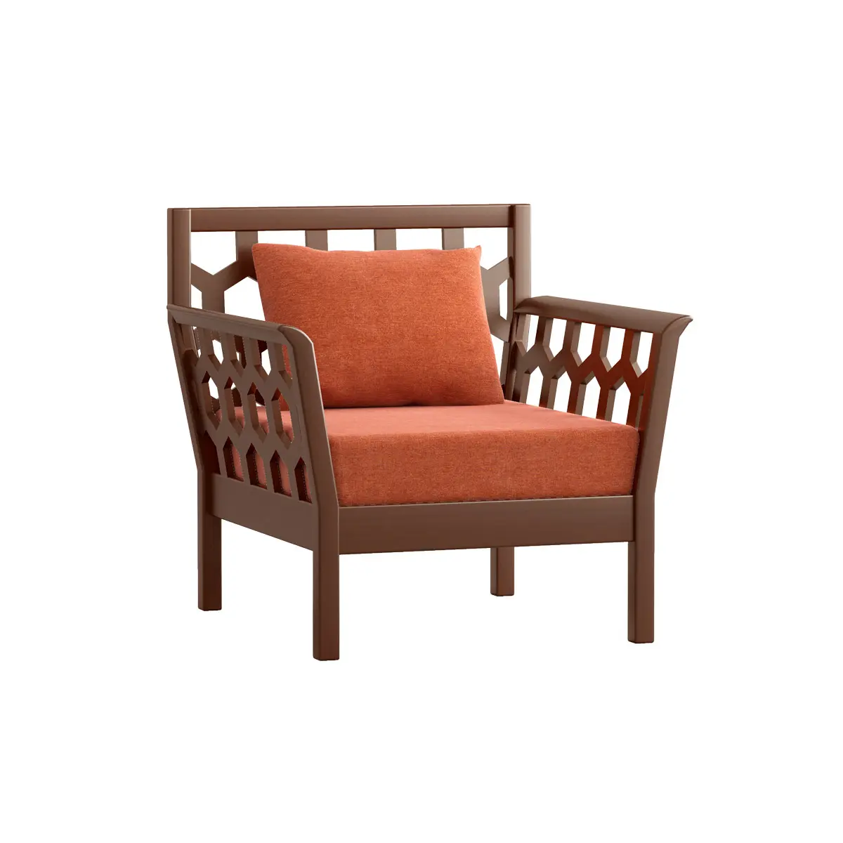 Picture of Regal Single Sofa - Noor SSC-316-3-1-20 (Fabric SF-2143)