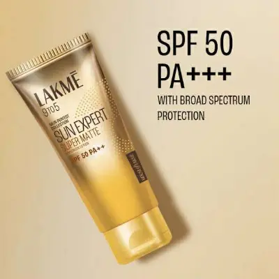 Picture of Lakme Sun Expert SPF50 PA++ Super Matte Lotion Sunscreen 100ml