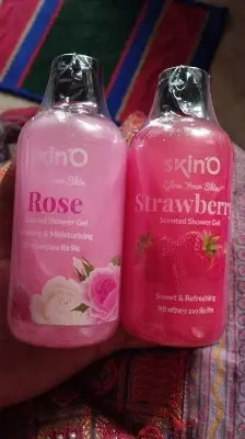 Picture of SKINO STRAWBERRY+ROSE COMBO SCENTED SHOWER GEL 220ML (made in bangladesh)