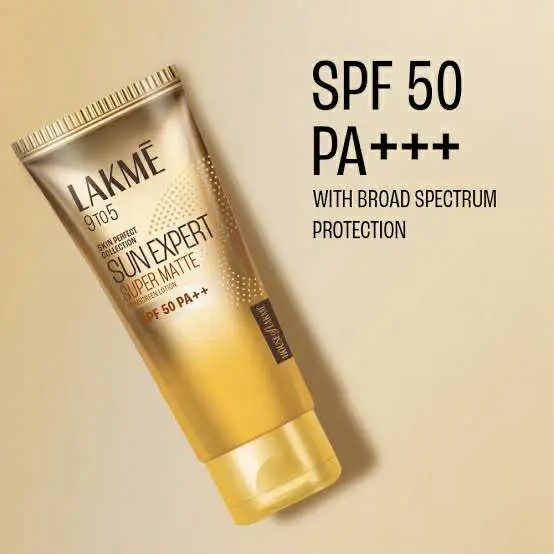 Picture of Lakme Sun Expert SPF50 PA++ Super Matte Lotion Sunscreen 100ml
