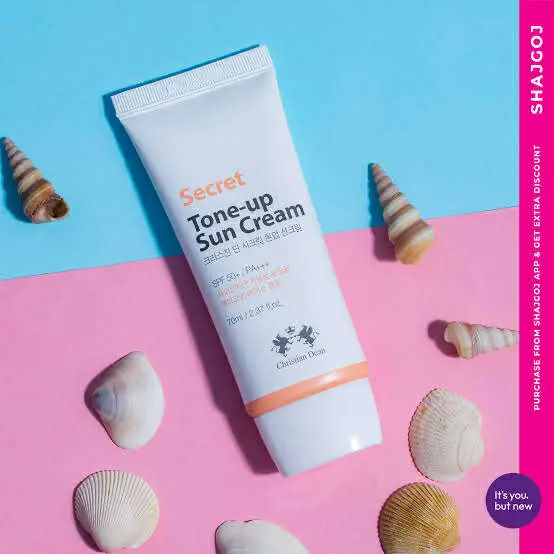 Picture of Christian Dean Secret Tone-Up Sun Cream with SPF50+ - 70ml