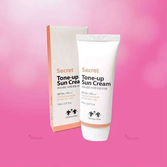 Picture of Christian Dean Secret Tone-Up Sun Cream with SPF50+ - 70ml