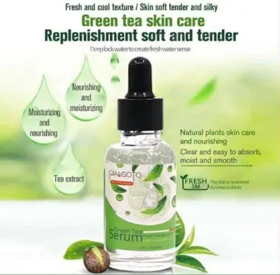 Picture of GREEN TEA SERUM For Prevent skin from the damage of radiation and ultraviolet rays.