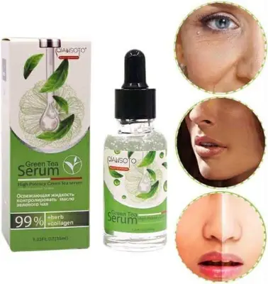 Picture of GREEN TEA SERUM For Prevent skin from the damage of radiation and ultraviolet rays.