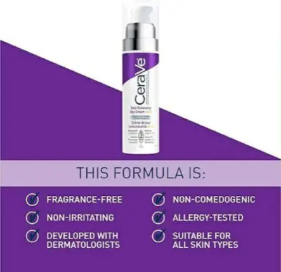 Picture of CeraVe Skin Renewing Day Cream with Sunscreen SPF 30 – Anti-Aging Moisturizer with Encapsulated Retinol, Hyaluronic Acid & Ceramides (50 gm)