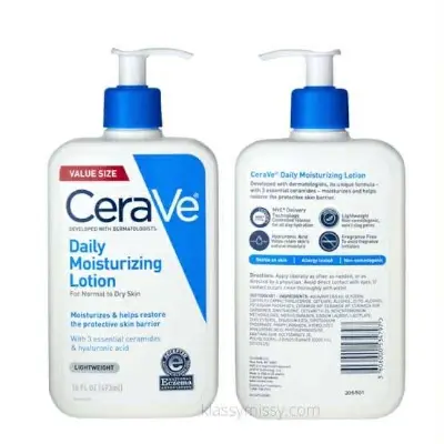 Picture of CeraVe Daily Moisturizing Lotion - Non Comedogenic Hydrating Skin Care - 237 Ml