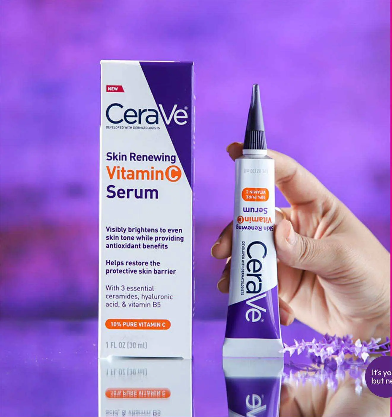 Picture of Cerave Skin Renewing Vitamin C Serum 30ml
