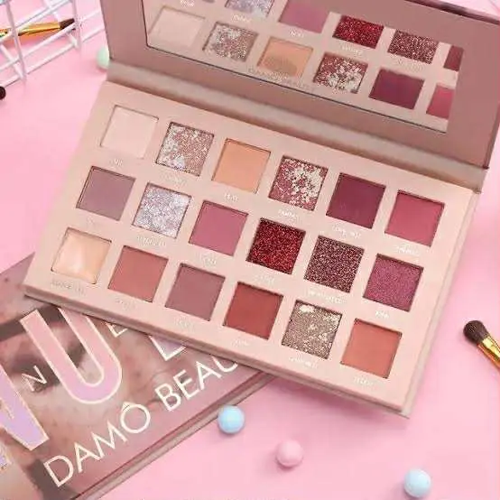 Picture of 18 Colors eyeshadow pallete Glitter Makeup Matte Eye shadow make up palette