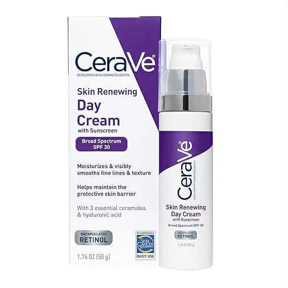 Picture of CeraVe Skin Renewing Retinol Day Cream with SPF 50g
