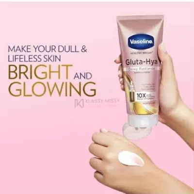 Picture of Vaseline Healhy Bright Gluta Hya Serum Burst Body Lotion Dewy Radiance 290ml ( Thailand )