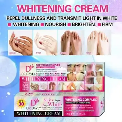 Picture of DR.DAVEY Body & Privet part Super Whitening Cream 120gm