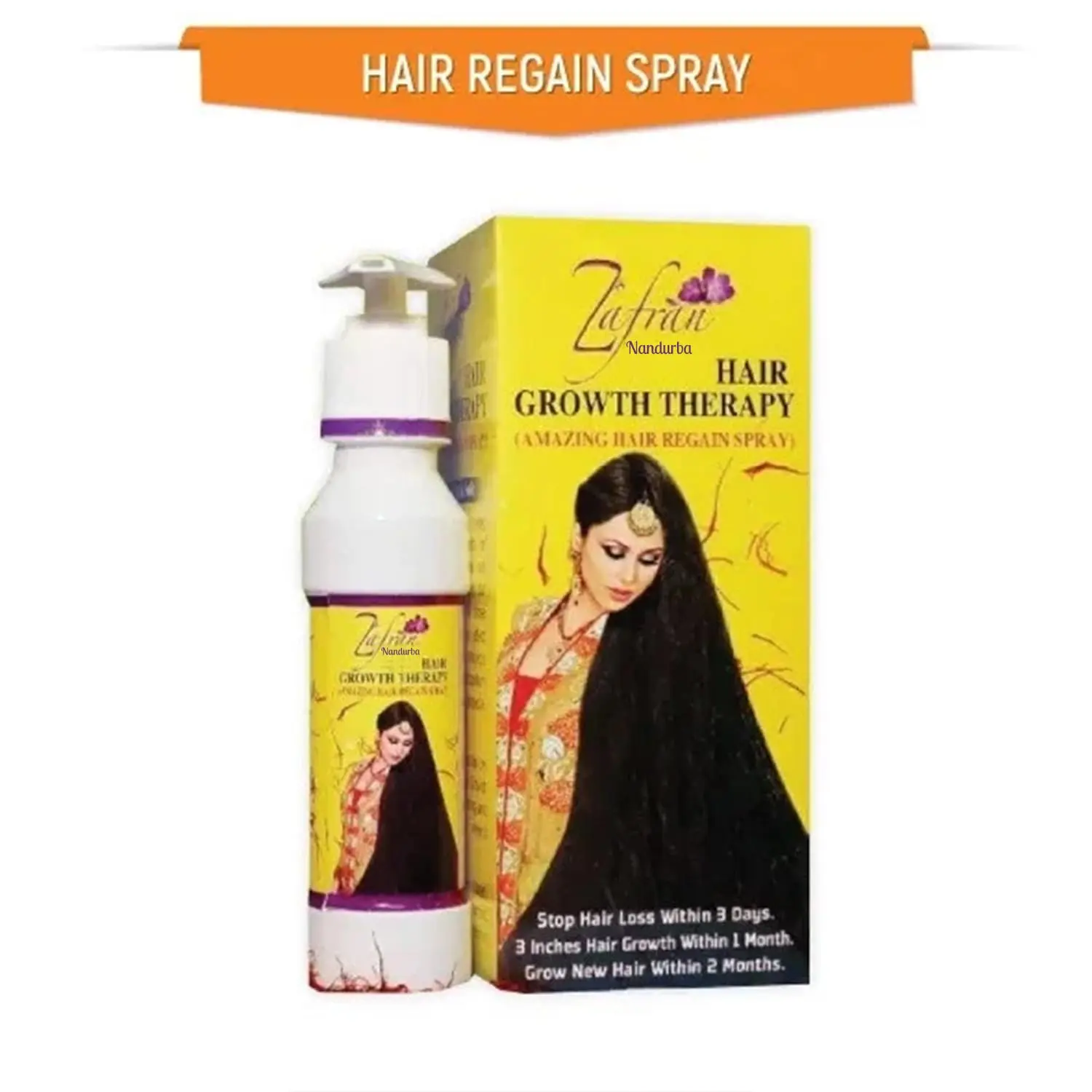 Picture of Zafran Hair Growth therapy oil Authentic and original -150ml