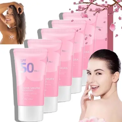 Picture of Japan Sakura Sunscreen SPF 50pa+++ - 50gm