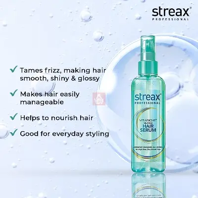 Picture of Streax Professional Hair Serum - 115ml (India)