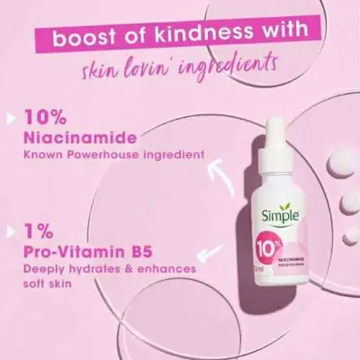 Picture of Simple 10% Niacinamide Vitamin B3 Booster Serum 30ml