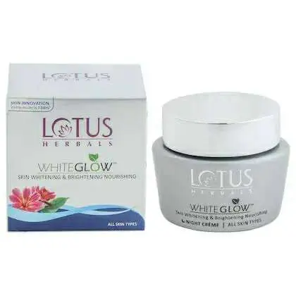 Picture of Lotus Herbals White Glow Skin Brightening & Nourishing Night Cream - 40g (India)