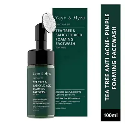 Picture of Face refreshment ZM Tea Tree Foaming face wash Used for male - 100 ml
