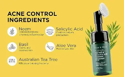 Picture of Face refreshment ZM Tea Tree Foaming face wash Used for male - 100 ml